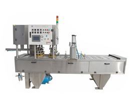 杯裝辣椒醬灌裝機(jī)Hot sauce filling machine,小身材大味道！